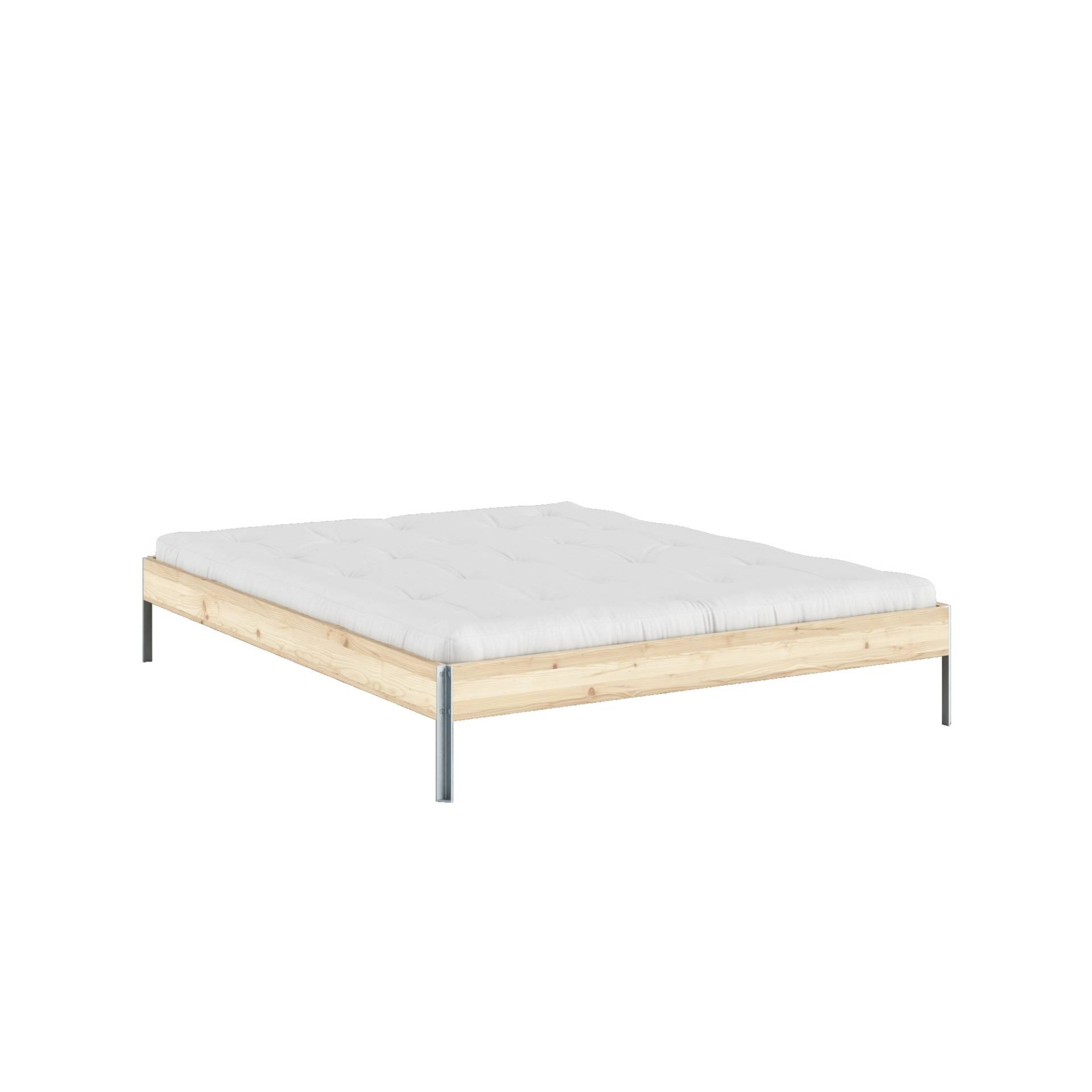 Karup Design Bettgestell »CORE BED Bodenbett, Holzrahmen, Futonbett, Jugendbett, Holzbett«, Massivholzbett mit Lattenrost, Kiefer massiv, Doppelbett ohne Kopfteil Karup Design Bettgestell »CORE BED Bodenbett, Holzrahmen, Futonbett, Jugendbett, Holzbett«, Massivholzbett mit Lattenrost, Kiefer massiv, Doppelbett ohne Kopfteil von Karup Design