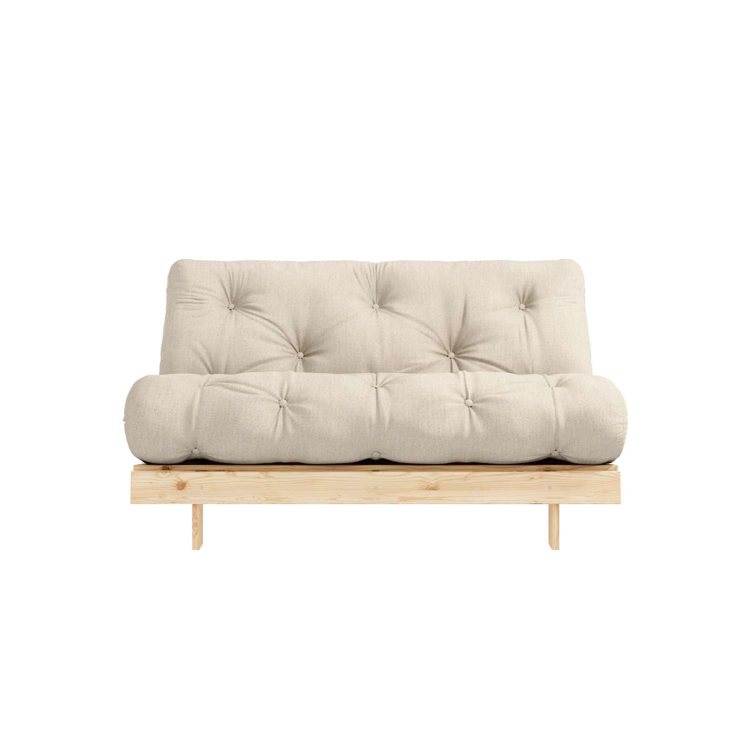 Karup Design Daybett »Roots Schlafsofa, Gästebett, Sofa inkl. Futonmatratze«, Liegefläche 90/140/160 x200 cm, FSC® zertifizierte Kiefer von Karup Design