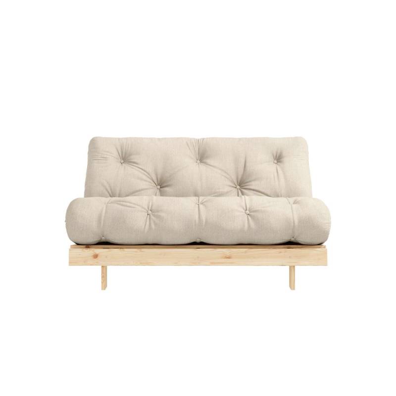 Karup Design Daybett »Roots Schlafsofa, Gästebett, Sofa inkl. Futonmatratze«, Liegefläche 90/140/160 x200 cm, FSC® zertifizierte Kiefer von Karup Design