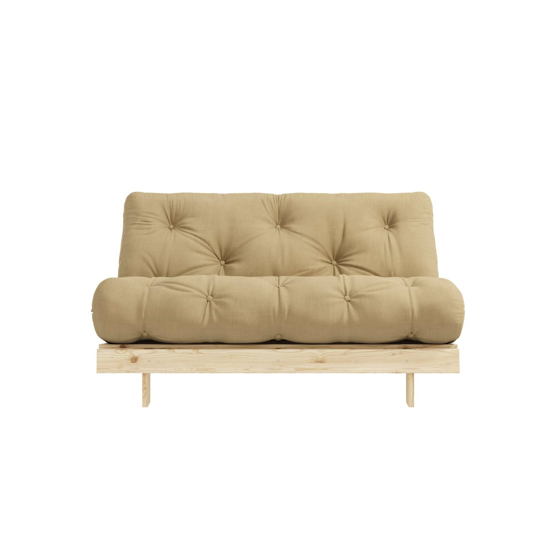Karup Design Daybett »Roots Schlafsofa, Gästebett, Sofa inkl. Futonmatratze«, Liegefläche 90/140/160 x200 cm, FSC® zertifizierte Kiefer von Karup Design