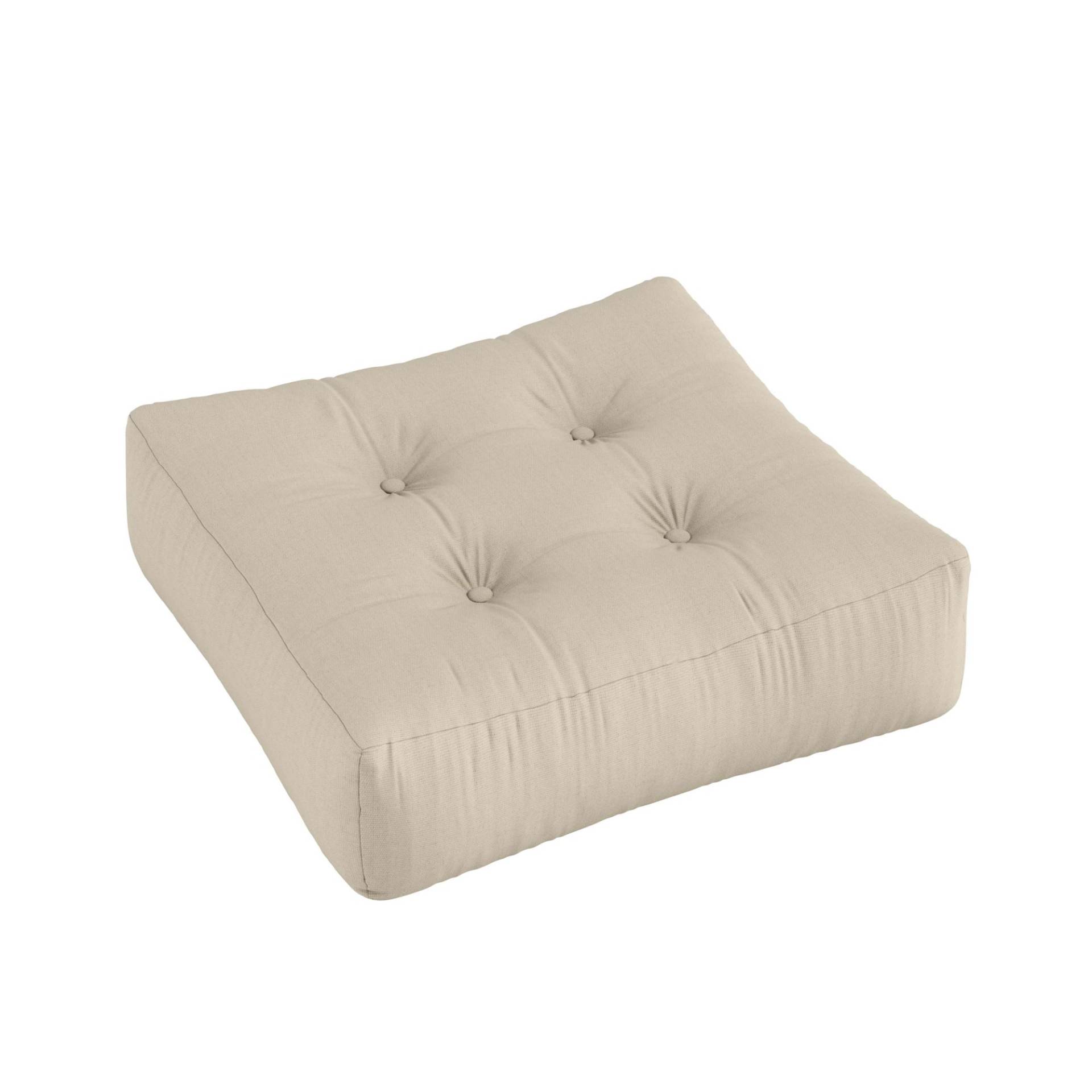 Karup Design Pouf »MORE POUF OUT™ Made in Europe, mehrere Farben, vielseitig einsetzbar«, (B/H/T ca: 70x70x22cm), flexible Sitzgelegenheit, schmutz- und wasserabweisend, outdoor von Karup Design