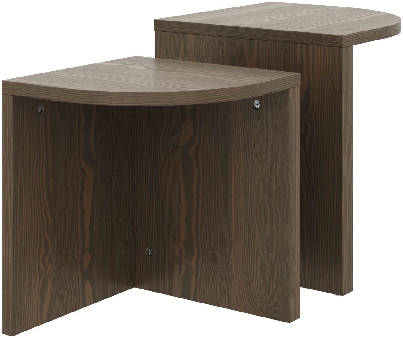 Karup Design Satztisch »COMBINE Tables Set, Couchtisch, Beistelltisch, Satztisch, 2’er Set«, (Set, 2 St., 2 Stück), Beistelltischset aus FSC®-zertifiziertem Kiefernholz von Karup Design