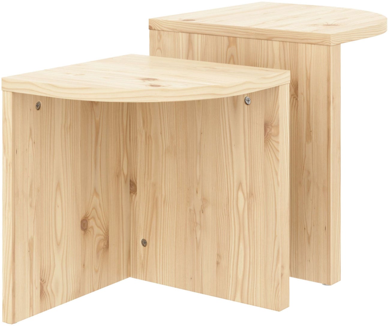 Karup Design Satztisch »COMBINE Tables Set, Couchtisch, Beistelltisch, Satztisch, 2’er Set«, (Set, 2 St., 2 Stück), Beistelltischset aus FSC®-zertifiziertem Kiefernholz von Karup Design