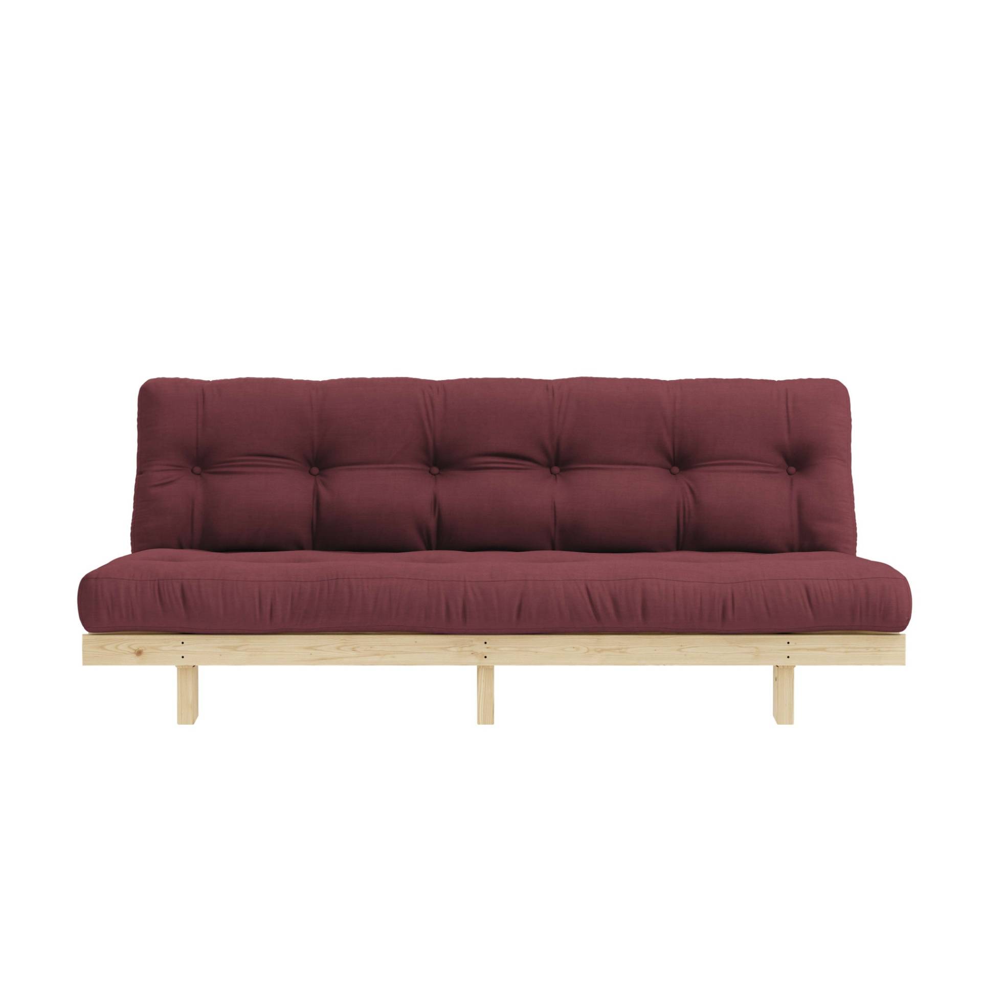 Karup Design Schlafsofa »Lean 200 Schlafsofa, Gästebett, Sofa mit Futonmatratze«, (2 St.), Inkl. Futonmatratze, Liegefläche 130x200 cm, FSC® zertifizierte Kiefer von Karup Design