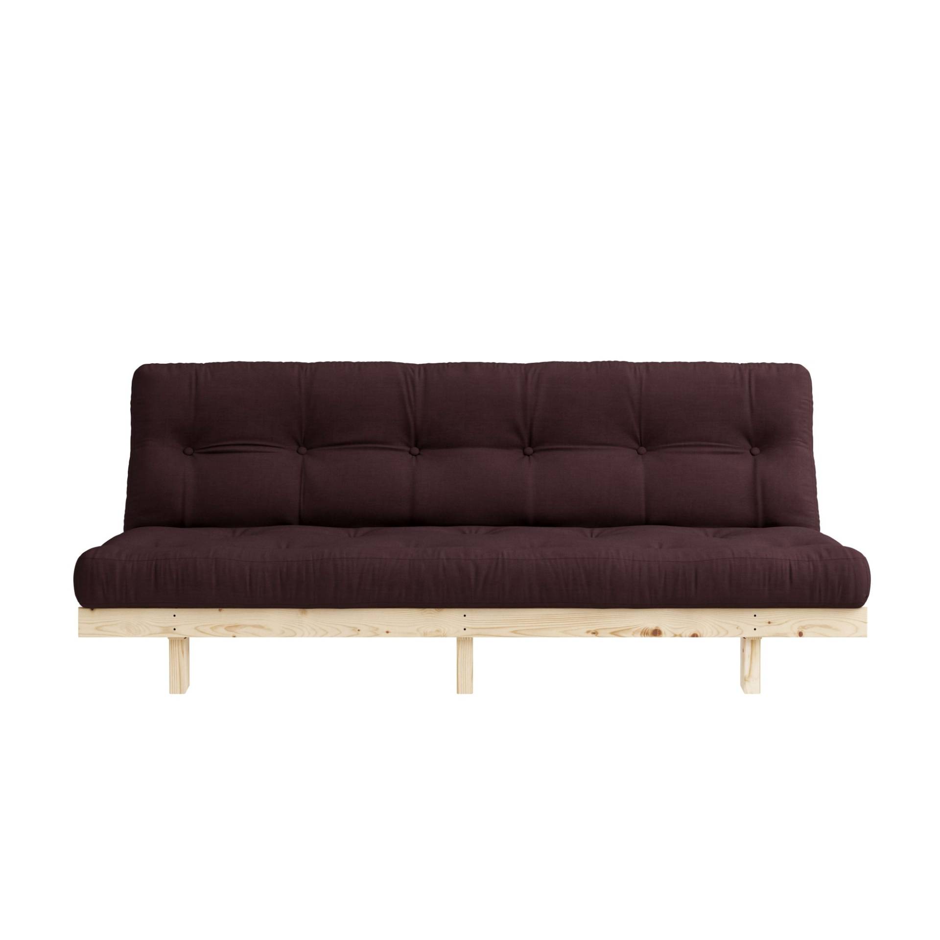 Karup Design Schlafsofa »Lean 200 Schlafsofa, Gästebett, Sofa mit Futonmatratze«, (2 St.), Inkl. Futonmatratze, Liegefläche 130x200 cm, FSC® zertifizierte Kiefer von Karup Design