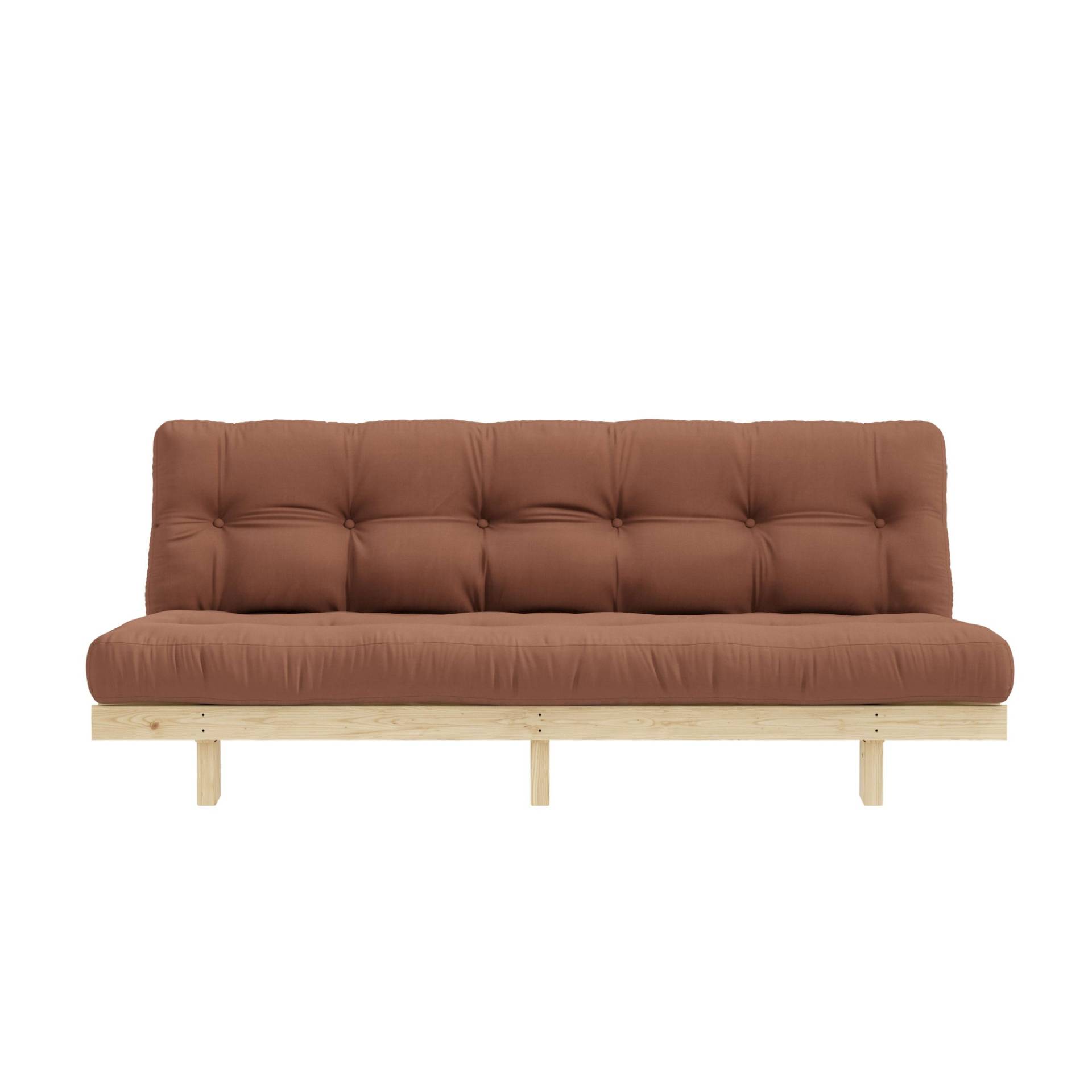 Karup Design Schlafsofa »Lean 200 Schlafsofa, Gästebett, Sofa mit Futonmatratze«, (2 St.), Inkl. Futonmatratze, Liegefläche 130x200 cm, FSC® zertifizierte Kiefer von Karup Design
