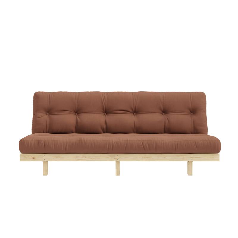 Karup Design Schlafsofa »Lean 200 Schlafsofa, Gästebett, Sofa mit Futonmatratze«, (2 St.), Inkl. Futonmatratze, Liegefläche 130x200 cm, FSC® zertifizierte Kiefer von Karup Design