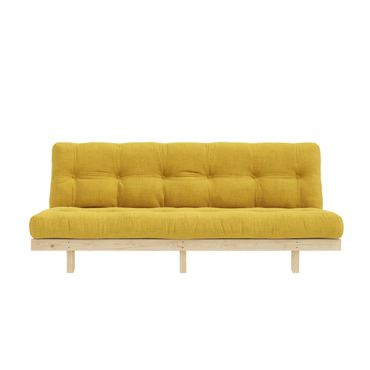 Karup Design Schlafsofa »Lean 200 Schlafsofa, Gästebett, Sofa mit Futonmatratze«, (2 St.), Inkl. Futonmatratze, Liegefläche 130x200 cm, FSC® zertifizierte Kiefer von Karup Design