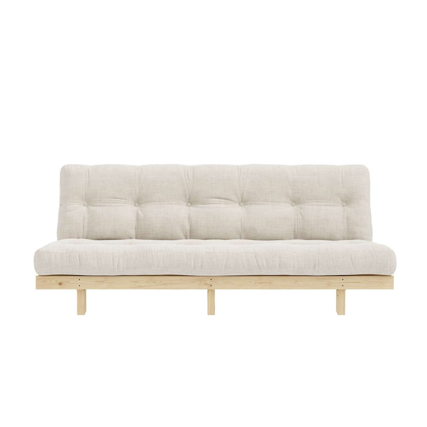 Karup Design Schlafsofa »Lean 200 Schlafsofa, Gästebett, Sofa mit Futonmatratze«, (2 St.), Inkl. Futonmatratze, Liegefläche 130x200 cm, FSC® zertifizierte Kiefer von Karup Design