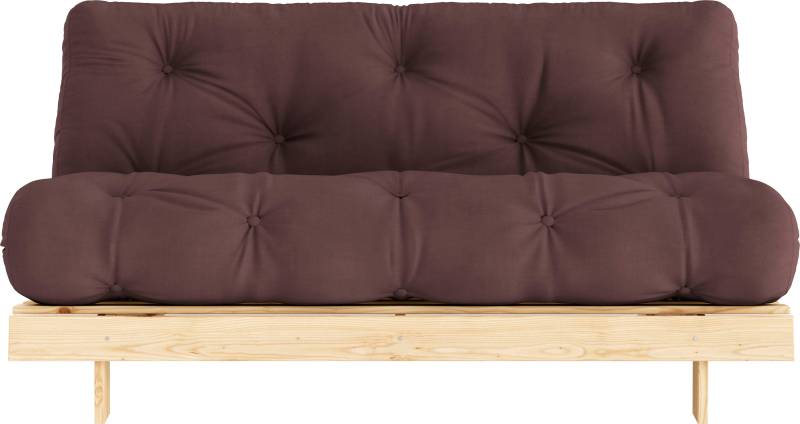 Karup Design Schlafsofa »Roots 160 Schlafsofa, Gästebett, Sofa mit Futonmatratze«, (2 St.), Inkl. Futonmatratze, Liegefläche 160x200 cm, FSC® zertifizierte Kiefer von Karup Design