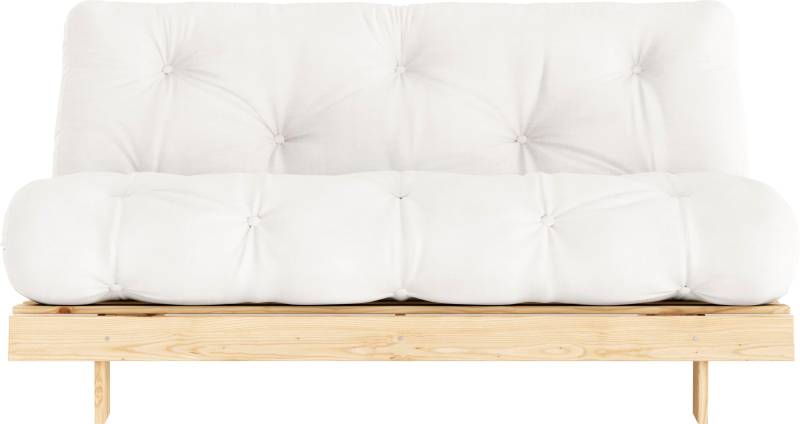 Karup Design Schlafsofa »Roots 160 Schlafsofa, Gästebett, Sofa mit Futonmatratze«, (2 St.), Inkl. Futonmatratze, Liegefläche 160x200 cm, FSC® zertifizierte Kiefer von Karup Design