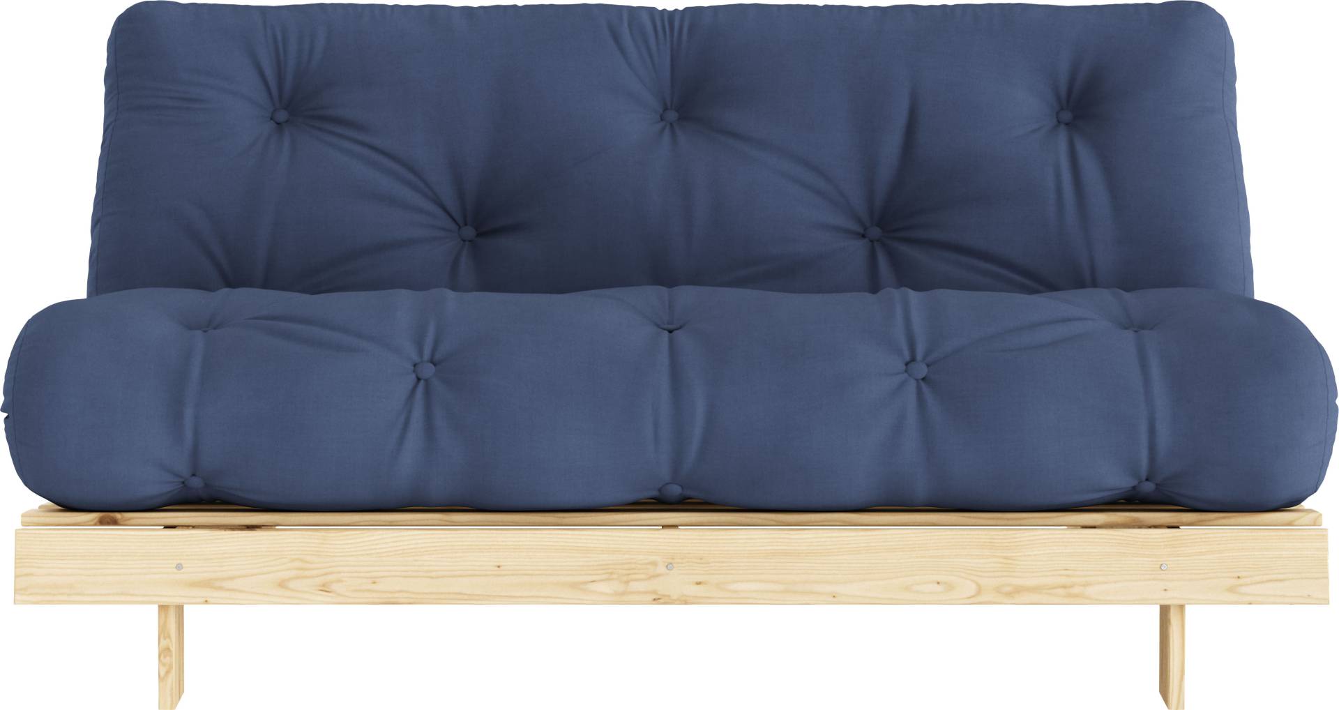 Karup Design Schlafsofa »Roots 160 Schlafsofa, Gästebett, Sofa mit Futonmatratze«, (2 St.), Inkl. Futonmatratze, Liegefläche 160x200 cm, FSC® zertifizierte Kiefer von Karup Design
