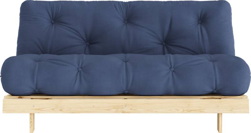 Karup Design Schlafsofa »Roots 160 Schlafsofa, Gästebett, Sofa mit Futonmatratze«, (2 St.), Inkl. Futonmatratze, Liegefläche 160x200 cm, FSC® zertifizierte Kiefer von Karup Design