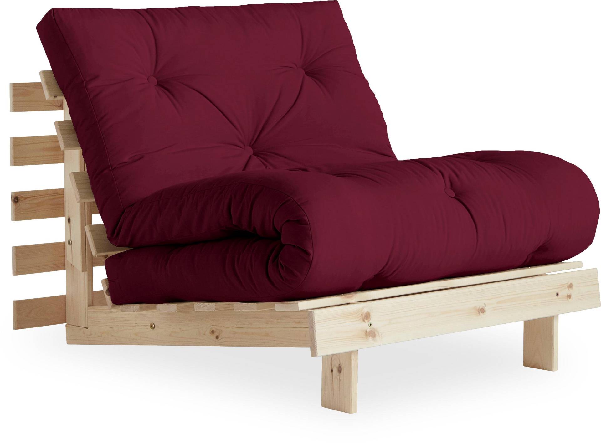 Karup Design Schlafsofa »Roots 90 Schlafsofa, Gästebett, Sofa mit Futonmatratze«, Inkl. Futonmatratze, Liegefläche 90x200 cm, FSC® zertifizierte Kiefer Karup Design Schlafsofa »Roots 90 Schlafsofa, Gästebett, Sofa mit Futonmatratze«, Inkl. Futonmatratze, Liegefläche 90x200 cm, FSC® zertifizierte Kiefer von Karup Design