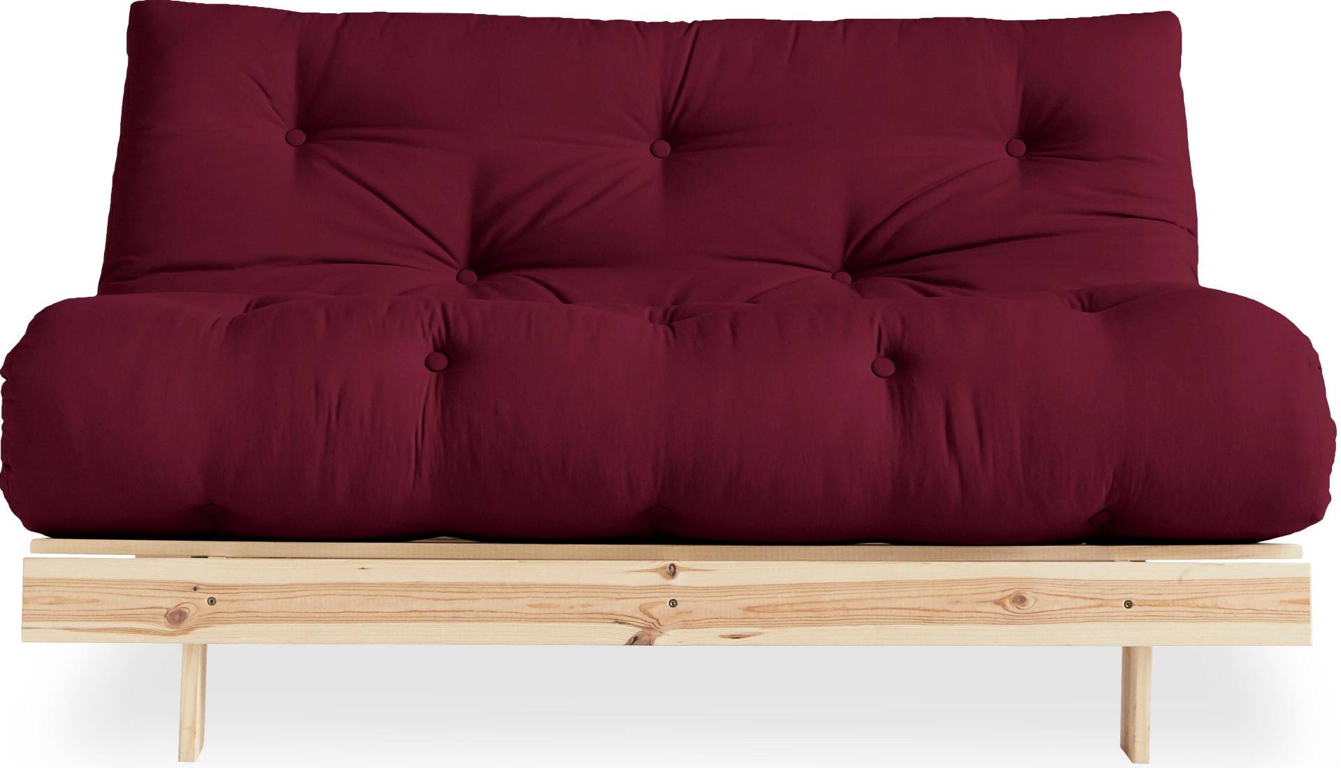 Karup Design Daybed »Roots 140 Schlafsofa, Gästebett, Sofa mit Futonmatratze«, Inkl. Futonmatratze, Liegefläche 140x200 cm, FSC® zertifizierte Kiefer von Karup Design