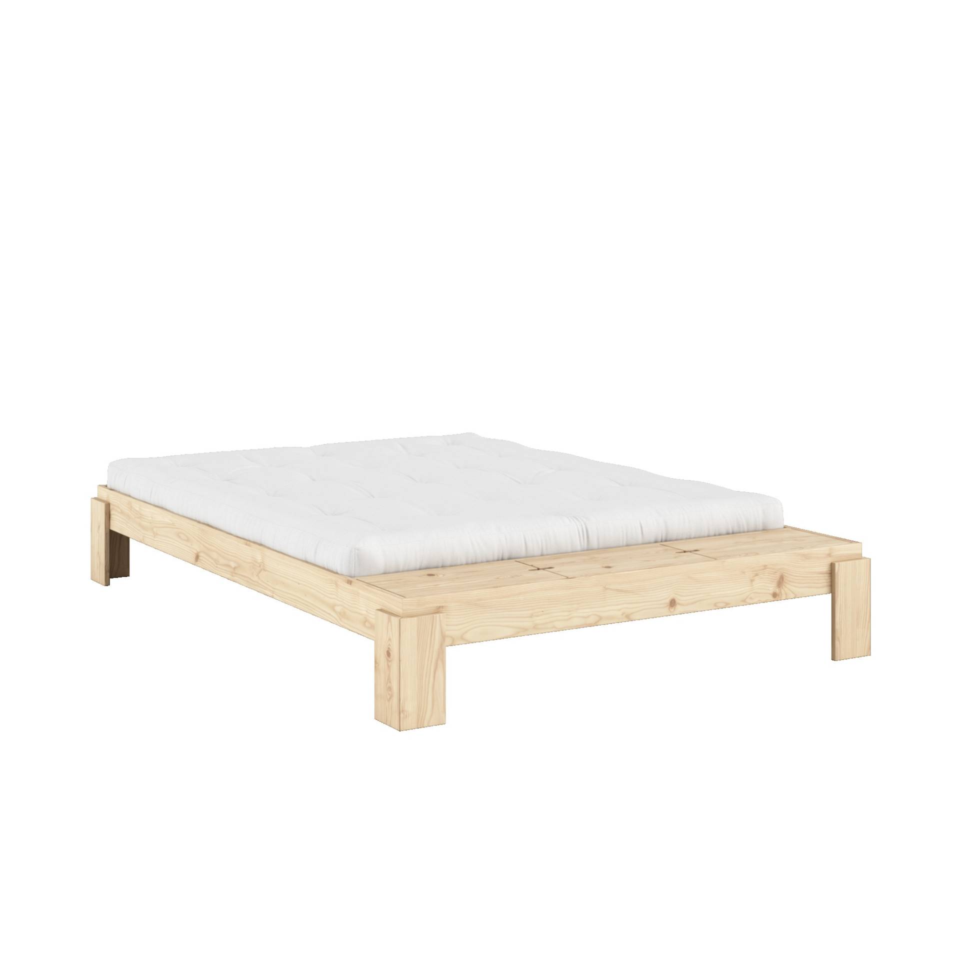 Karup Design Stauraumbett »Layers Bed Bench, Bettgestell mit Aufbewahrungsbank, mehrere Grössen«, inkl. Lattenrost, excl. Matratze, FSC®-zertifiziertes Massivholz von Karup Design