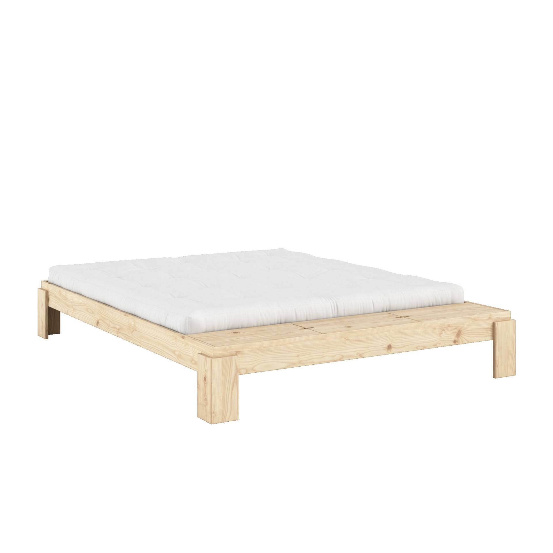 Karup Design Stauraumbett »Layers Bed Bench, Bettgestell mit Aufbewahrungsbank, mehrere Grössen«, inkl. Lattenrost, excl. Matratze, FSC®-zertifiziertes Massivholz von Karup Design
