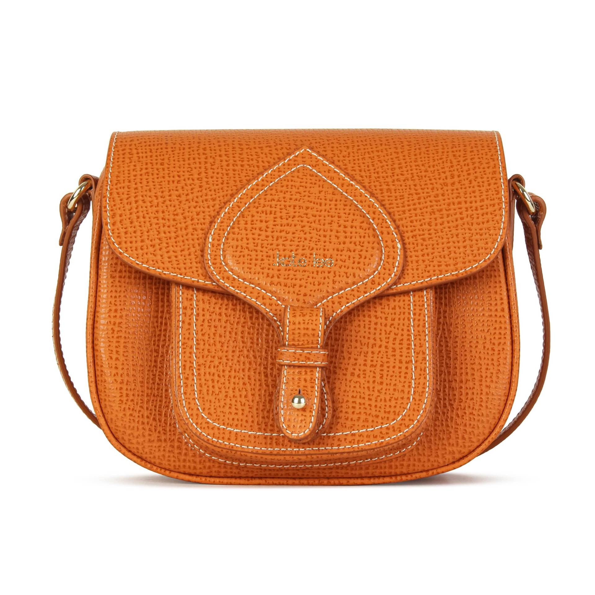 Schultertasche Gibeciere Emelyne Camel Damen  ONE SIZE von Kate Lee