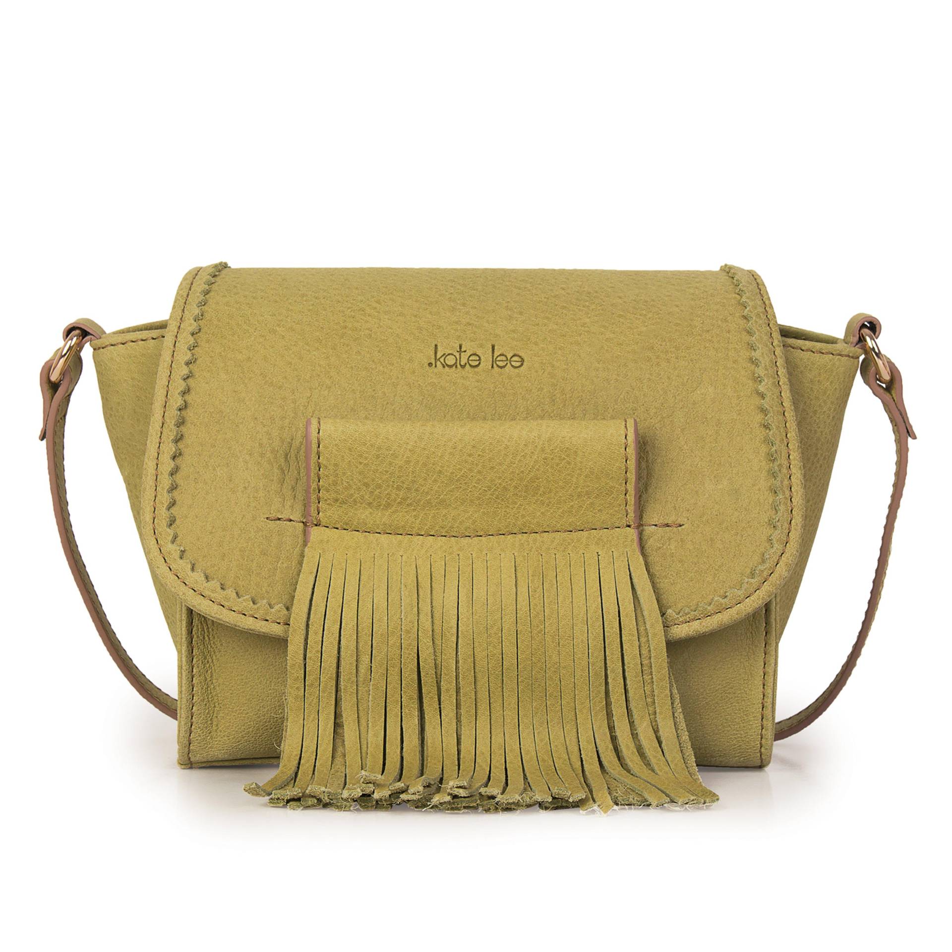 Tasche Mit Umhängetasche Mini Fleya Vert Amande Damen  ONE SIZE von Kate Lee