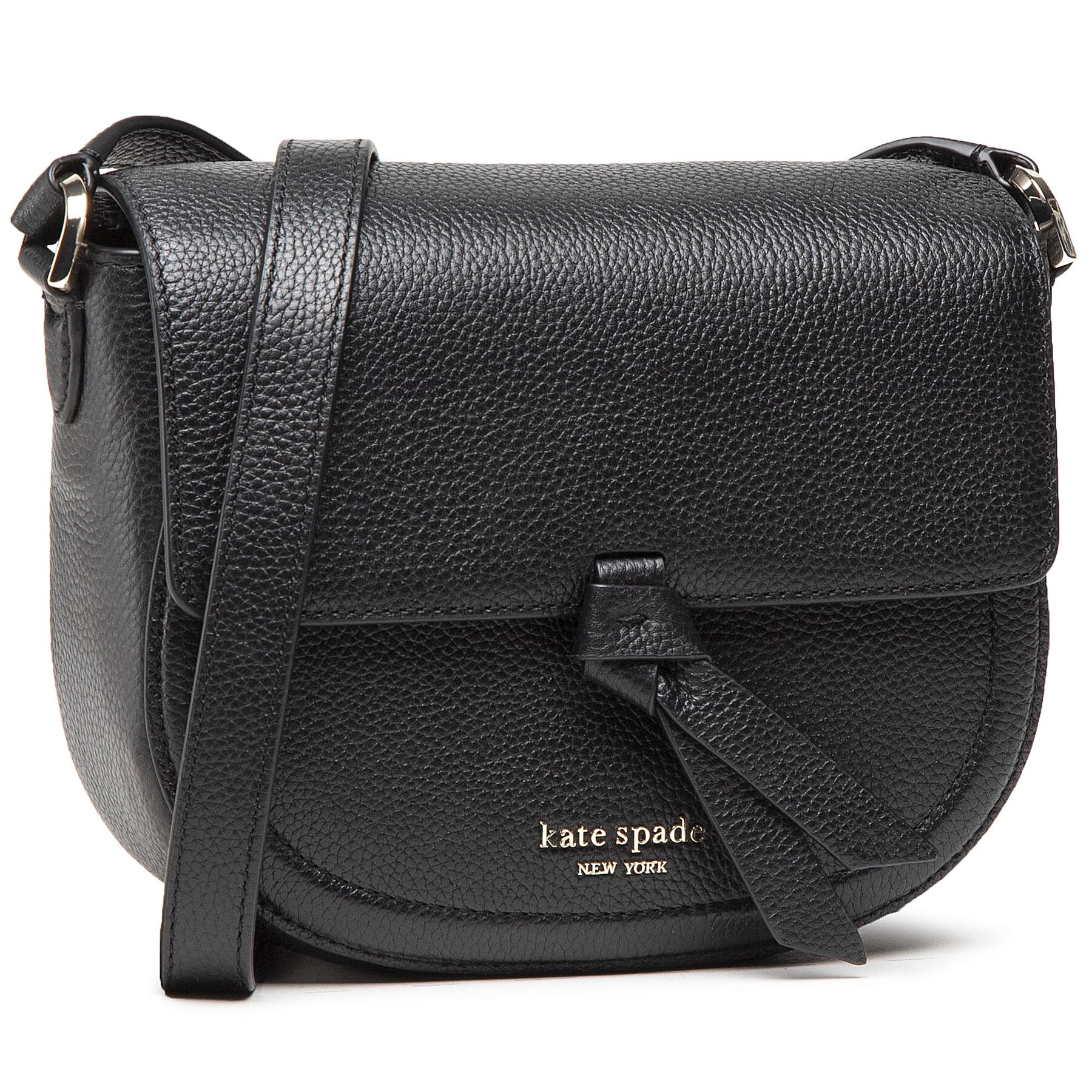 Handtasche Kate Spade Md Saddle Bag PXR00507 Black 001 von Kate Spade