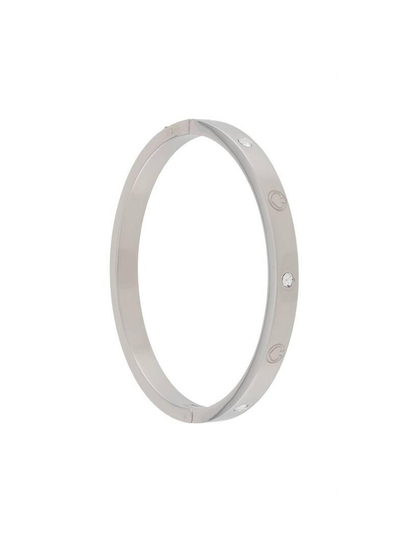 Kate Spade embellished bangle bracelet - Silver von Kate Spade