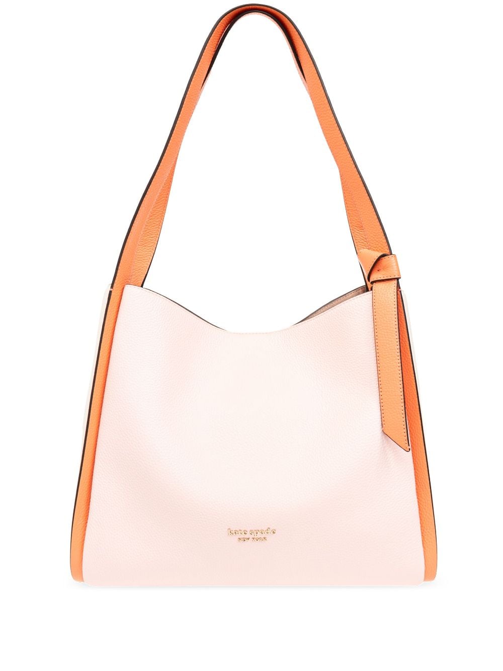 Kate Spade large Knott leather shoulder bag - Pink von Kate Spade