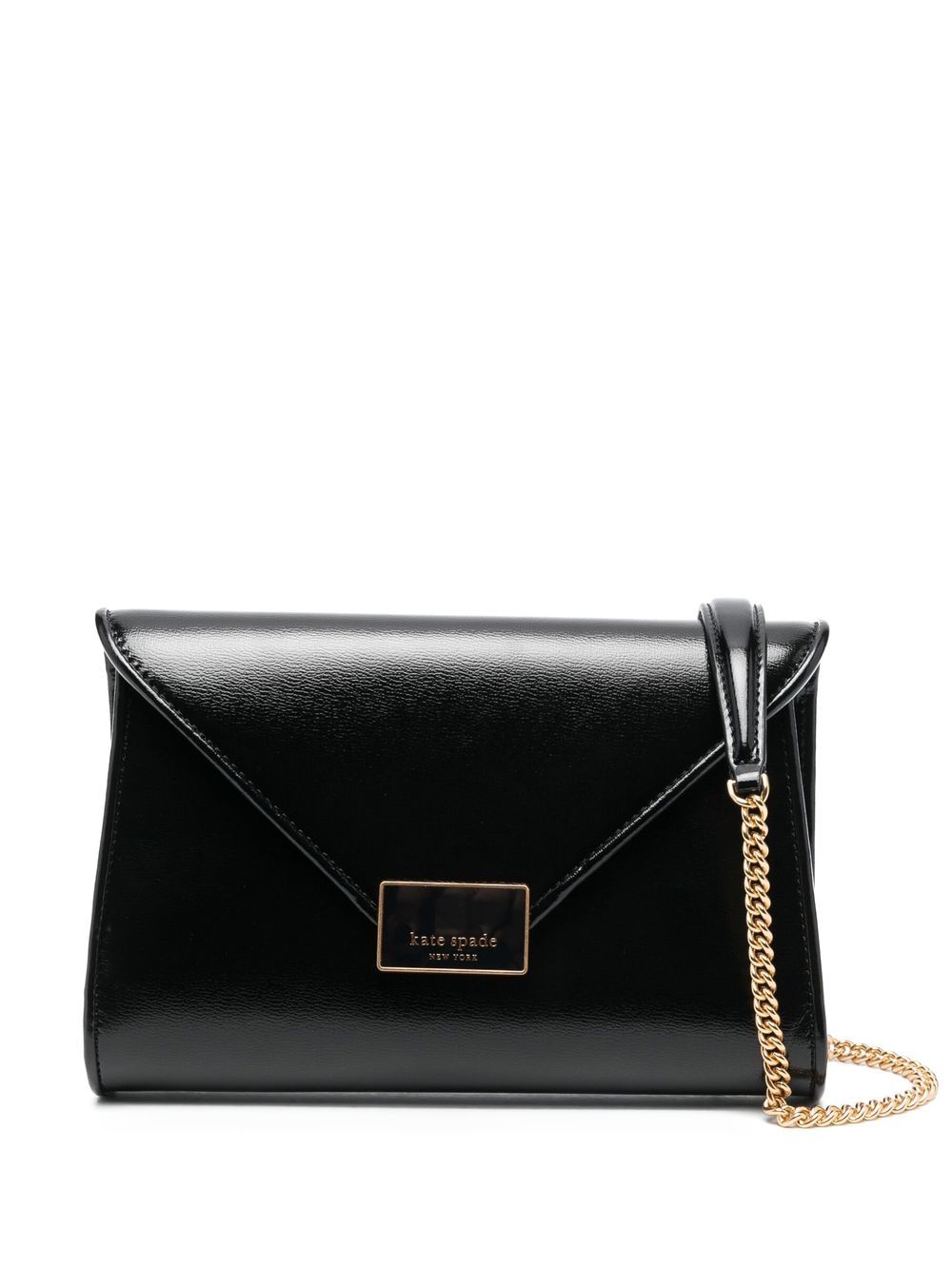 Kate Spade logo-plaque crossbody bag - Black von Kate Spade