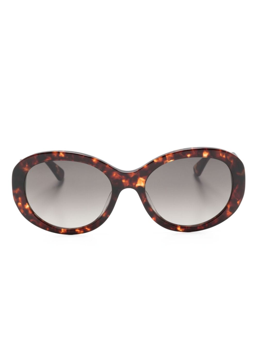 Kate Spade oval-frame sunglasses - Brown von Kate Spade