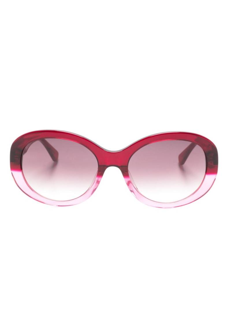 Kate Spade oval-frame sunglasses - Red von Kate Spade