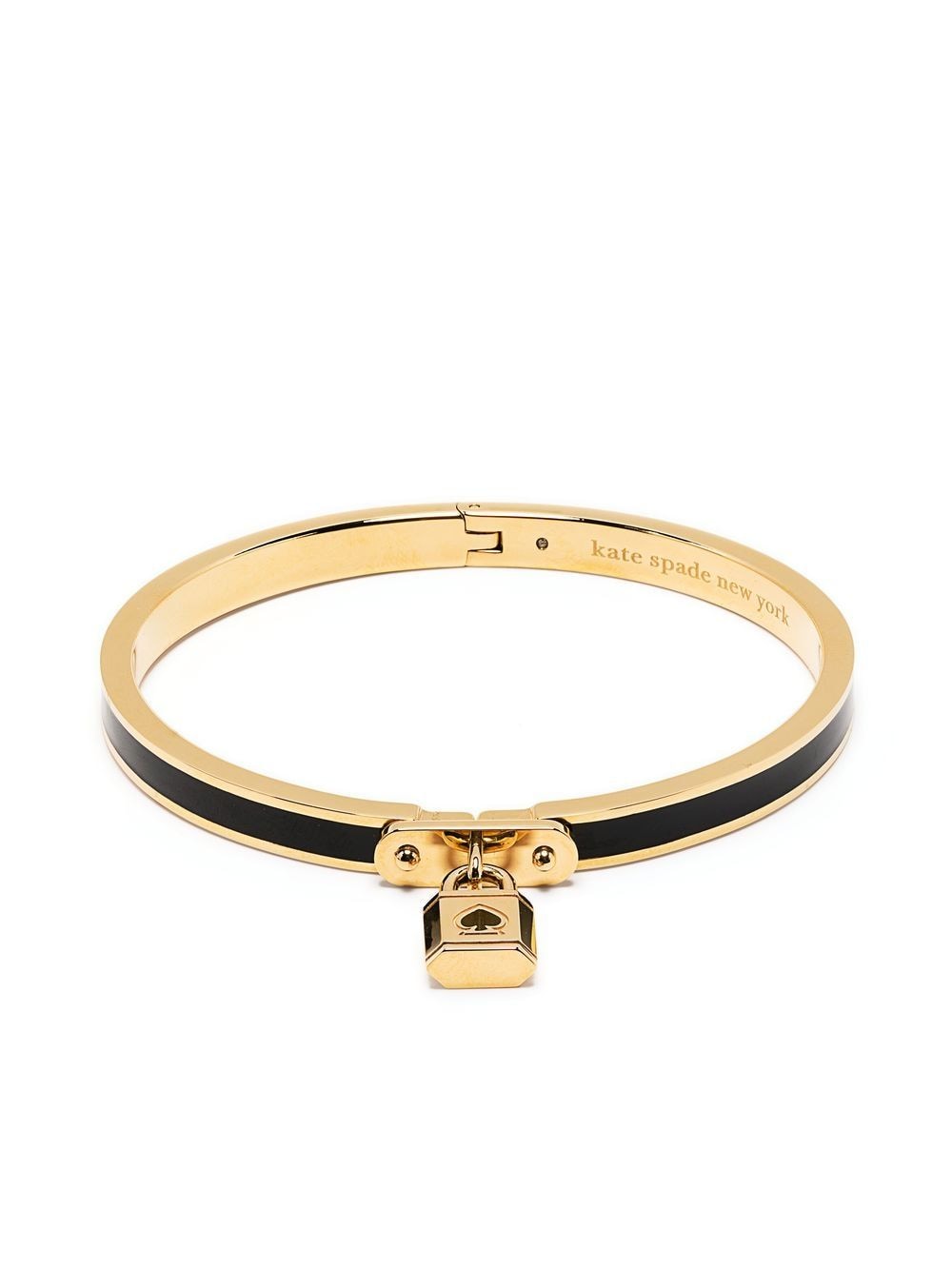 Kate Spade padlock-detail bracelet - Black von Kate Spade