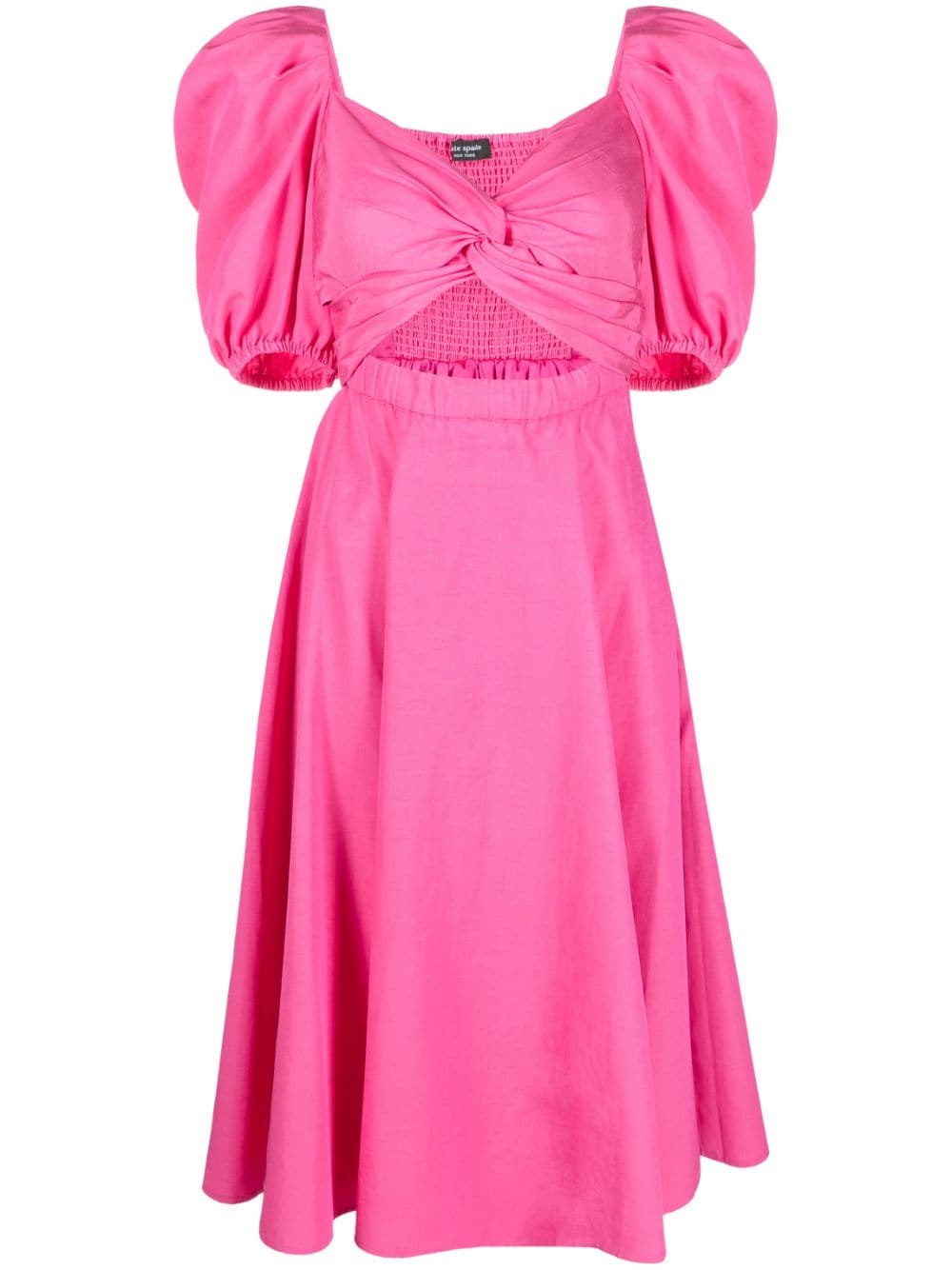 Kate Spade wrapped midi dress - Pink von Kate Spade