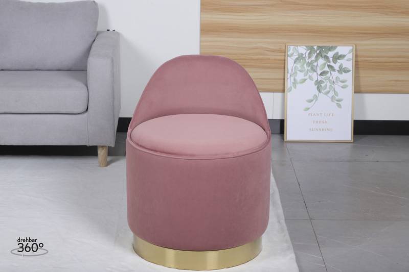 Kayoom Sessel »Drehhocker Viktor 125,Drehhocker in modernem Design,Stauraum im Innere«, (1 St.), drehbarer Sockel, mit Stauraum, komfortable Rückenstütze von Kayoom