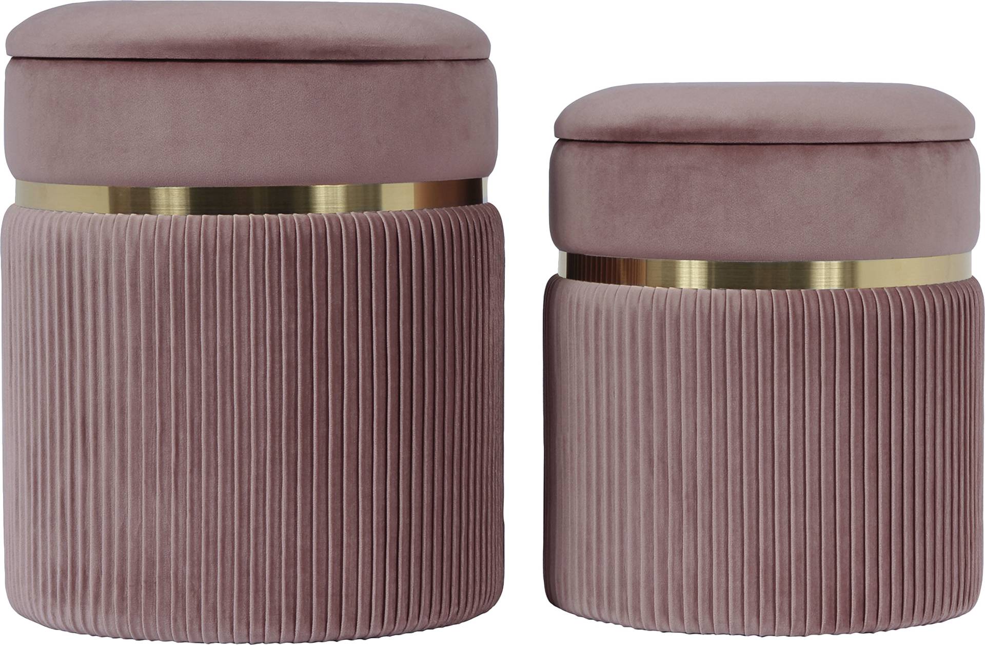 Kayoom Polsterhocker »Hocker Zora 325 2er-Set«, gepolstert, mit Stauraum Kayoom Polsterhocker »Hocker Zora 325 2er-Set«, gepolstert, mit Stauraum von Kayoom