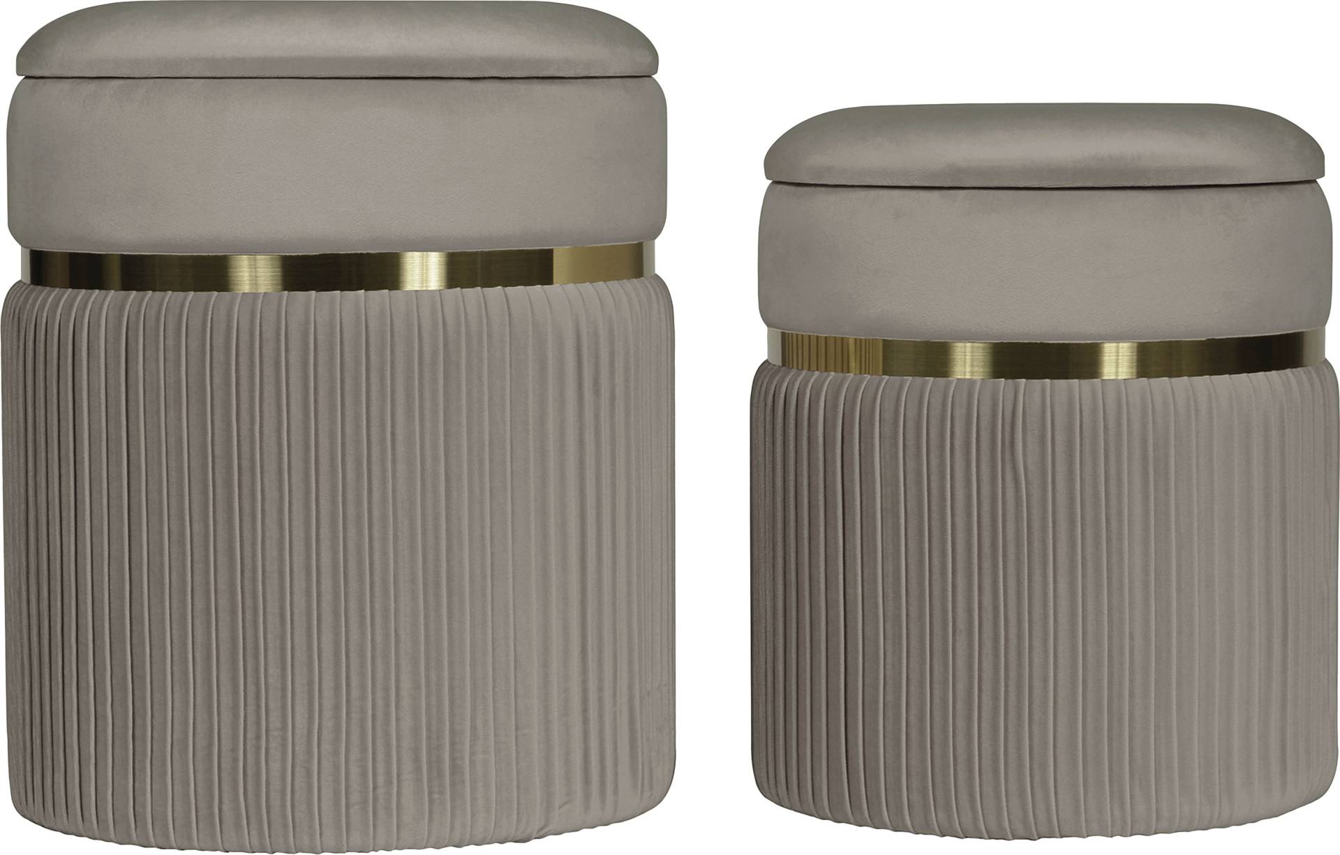 Kayoom Polsterhocker »Hocker Zora 325 2er-Set«, gepolstert, mit Stauraum Kayoom Polsterhocker »Hocker Zora 325 2er-Set«, gepolstert, mit Stauraum von Kayoom