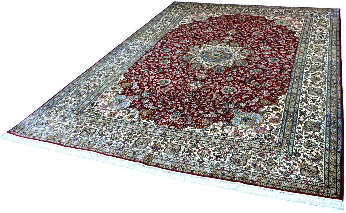 Kayoom Seidenteppich »Kashan 999x11«, rechteckig von Kayoom