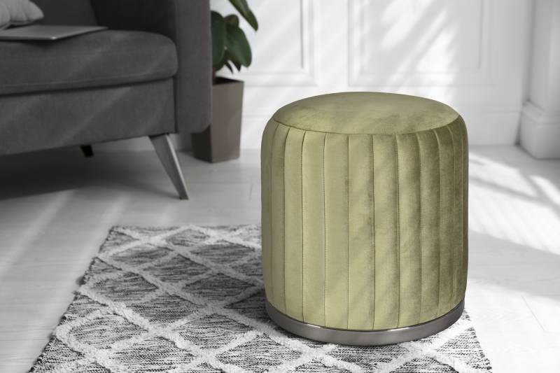 Kayoom Sitzhocker »Hocker Doric, trendiger Look, ästhetische Farbgebung, schöne Steppung«, (1 St.), komfortabel, hochqualitativ, pflegeleicht, liebevolle Verarbeitung von Kayoom