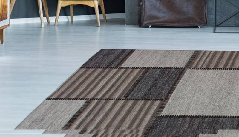 Kayoom Teppich »Phoenix 112«, rechteckig, 6 mm Höhe, Dezenter Jacquard-Teppich, Flachflor, Aus pflegeleichten Materialien von Kayoom