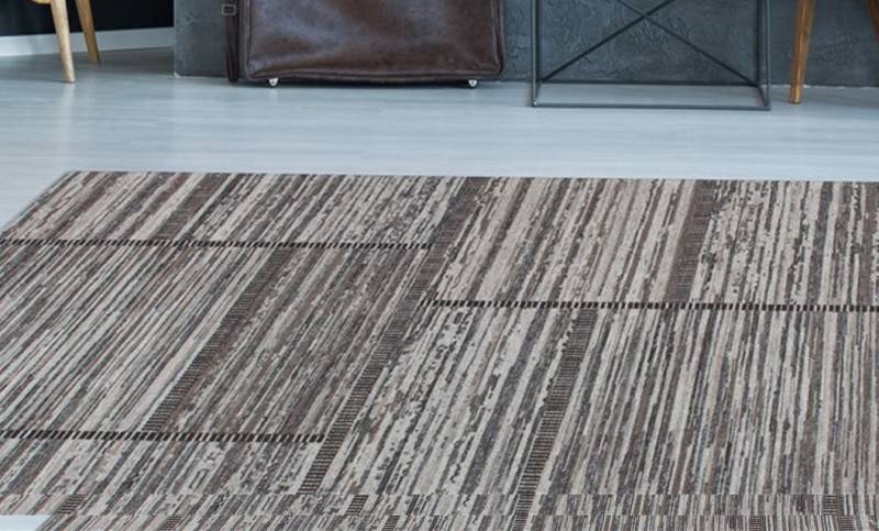 Kayoom Teppich »Phoenix 112«, rechteckig, 6 mm Höhe, Dezenter Jacquard-Teppich, Flachflor, Aus pflegeleichten Materialien von Kayoom