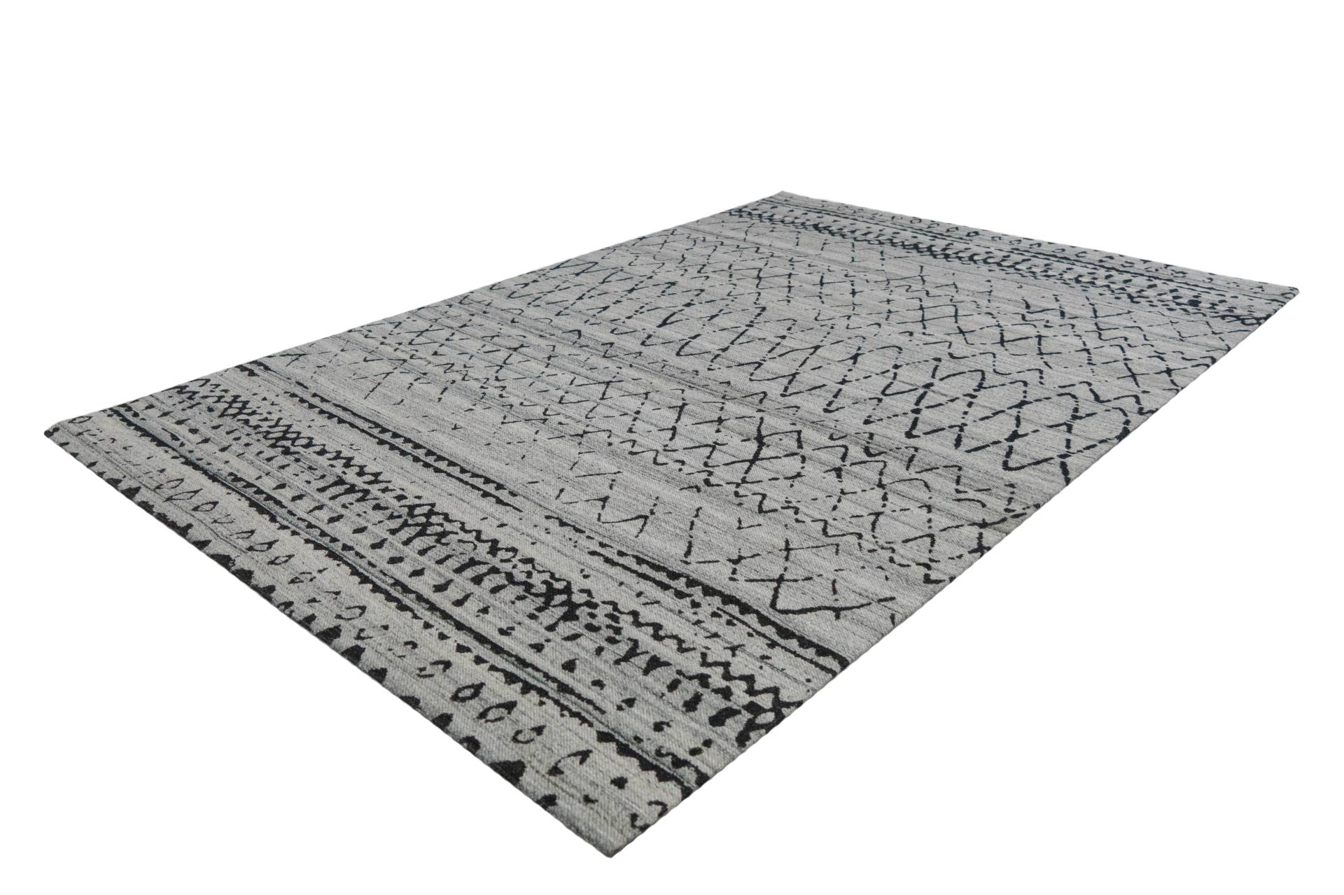 Kayoom Teppich »Phoenix 113«, rechteckig, Dezenter Jacquard-Teppich, Flachflor, Aus pflegeleichten Materialien von Kayoom