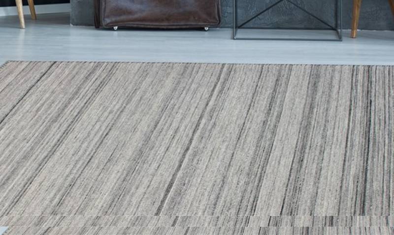 Kayoom Teppich »Phoenix 210«, rechteckig, 6 mm Höhe, Dezenter Jacquard-Teppich, Flachflor, Aus pflegeleichten Materialien von Kayoom