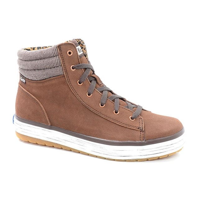 Keds Wh54250 Hi Rise Vintage Toffe-distressed Lthr-40 40 von Keds
