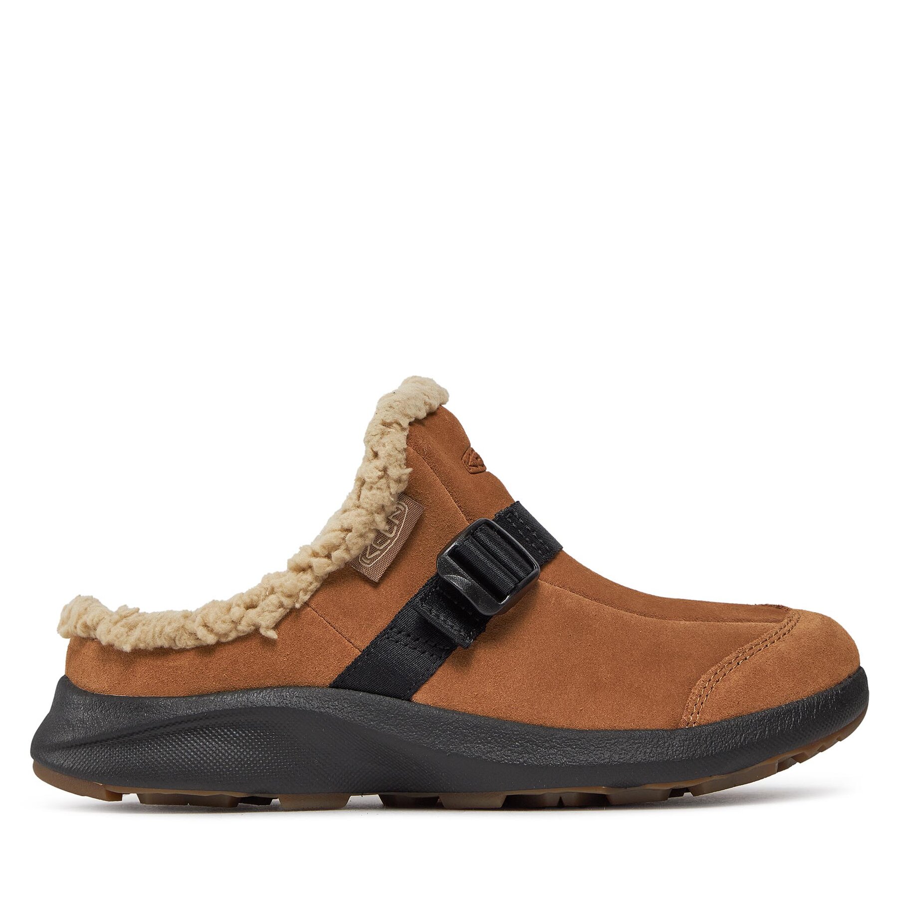 Hausschuhe Keen Hood Clog 1026803 Toasted Coconut/Black von Keen