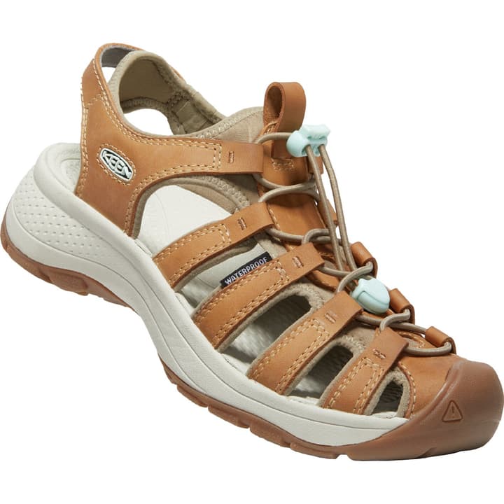 Keen Astoria West Leather Sandalen braun von Keen