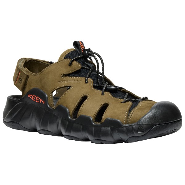 Keen - Hyperport Fisherman Leather - Sandalen Gr 12 schwarz von Keen