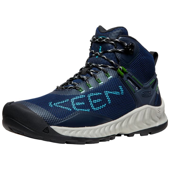 Keen M Nxis Evo Mid WP Wanderschuhe marine von Keen