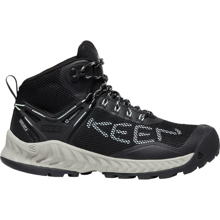 Keen Nxis Evo Mid WP Wanderschuhe schwarz von Keen