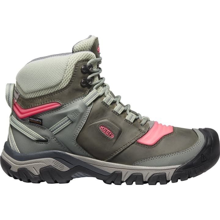 Keen Ridge Flex Mid WP Wanderschuhe grau von Keen