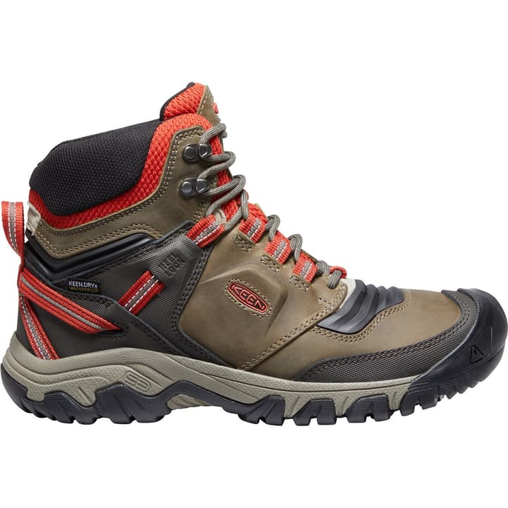 Keen Ridge Flex Mid WP Wanderschuhe grün von Keen