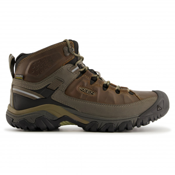 Keen - Targhee III Mid WP - Wanderschuhe Gr 7,5 braun von Keen