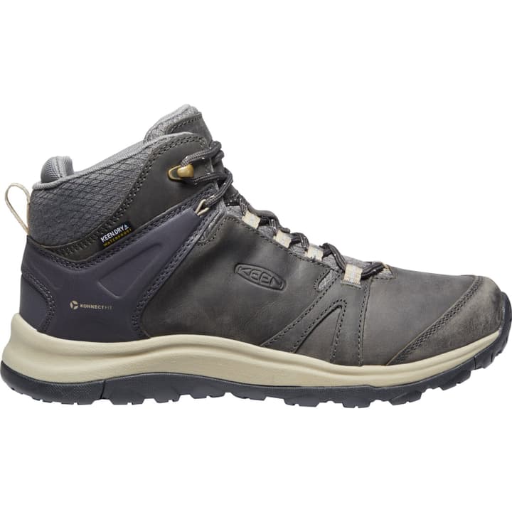 Keen Terradora II Leather Mid WP Wanderschuhe grau von Keen